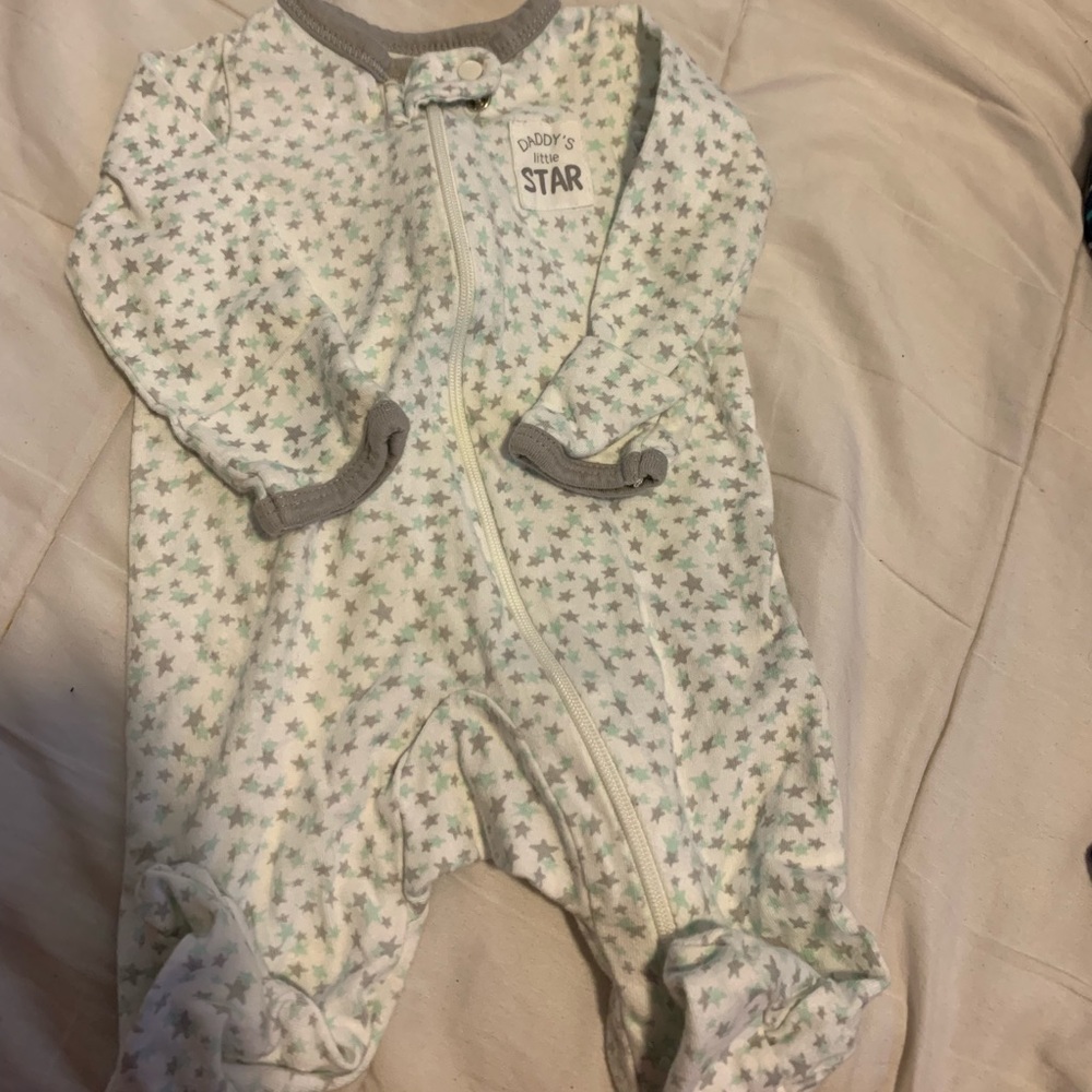 One piece piece newborn onesie